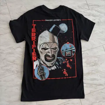 테리퍼 t셔츠 반팔 블랙 S