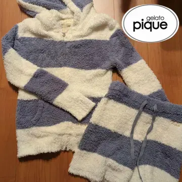 [ 새상품급 ] gelato pique 후드 부착 룸웨어 세트