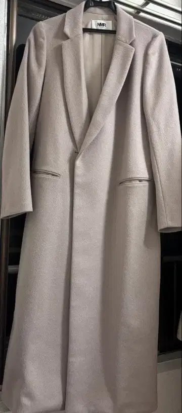 NMR 그레이지 롱 코트