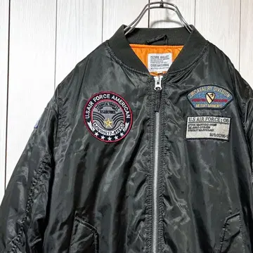 MA-1 플라이트 자켓 U.S 에어포스 와펜 밀리터리 자켓