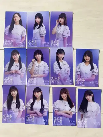 노기자카 5기생 신참자 스티커 컴프