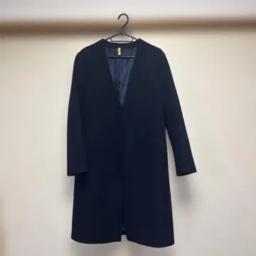 destyle 롱 코트 네이비 M