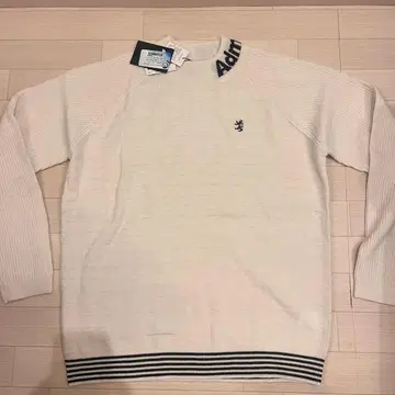 Admiral 모크넥 니트 XL 화이트