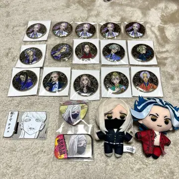 도쿄 리벤져스 원화전 캔뱃지 & 마스코트