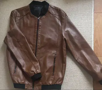 PU 인조 가죽 라이더 가죽 자켓 L 사이즈