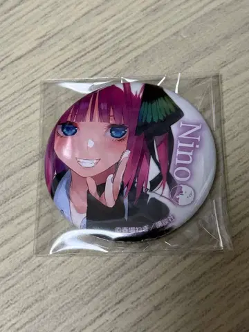 5등분의 신부 아틀레 아키하바라 Anisugar 특전 캔뱃지 니노