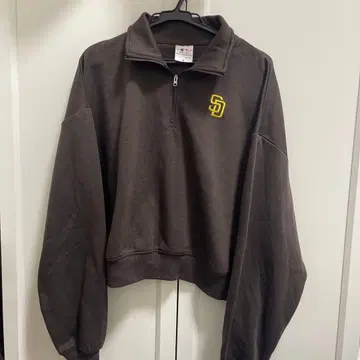 시마무라 MLB 콜라보 하프 지퍼 집업 상의 샌디에이고 M