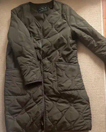 Zes Mulets 퀼팅 자켓 올리브 L 사이즈