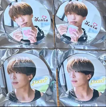 센라 원맨 Brun 실사 캔뱃지