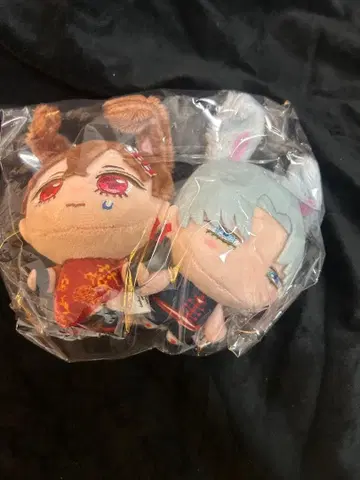 arinco Kiss me crying 봉제 인형 마스코트 노아&J