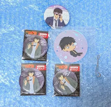 명탐정 코난 마츠다 진페이 할로윈의 신부 캔뱃지 아크릴 키링