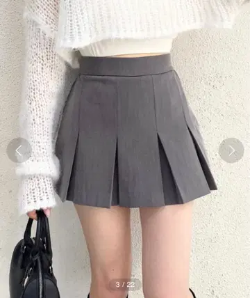 Chico 플리츠 미니 스커트