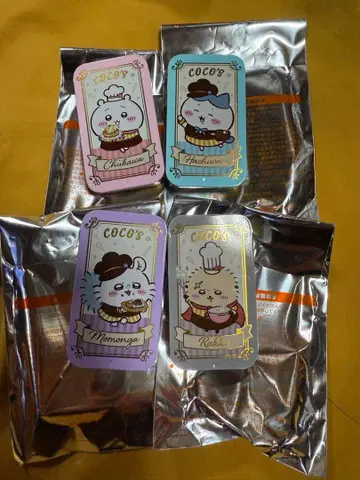 새상품 치이카와 (먼작귀) 코스 케이스 4개 세트