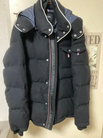 BEAMS HEART / 울 트윌 다운 자켓