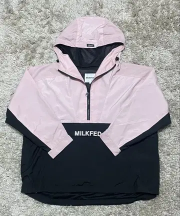 경량 MILKFED. 프론트 지퍼 마운틴 파카 S
