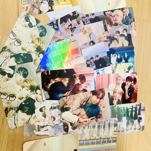 방탄소년단 단체 비공굿포토카드