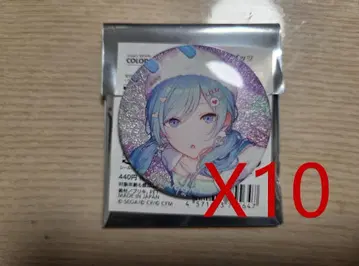 프로세카 히노모리 시즈쿠 글리터 캔뱃지 46B 10점