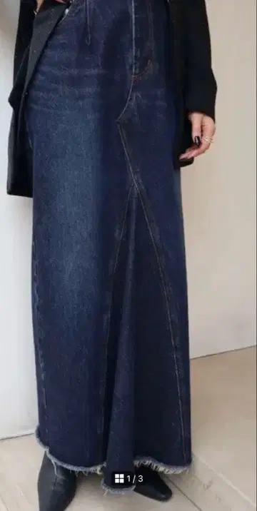 louren 로렌 데님 스커트