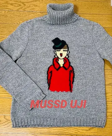 MUSSD UJI 울 100% 스웨터 일본제
