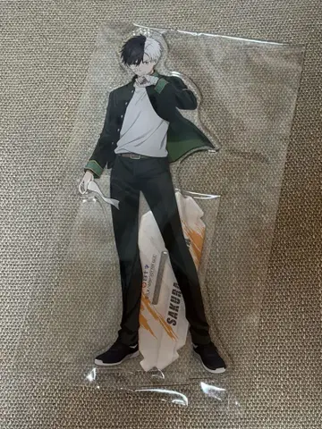 사쿠라 하루카 WIND BREAKER 빅 아크릴 스탠드 백십자 당선품