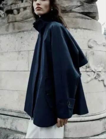 SALE ZARA 케이프 자켓