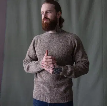 Harley of scotland CREW NECK SWEATER