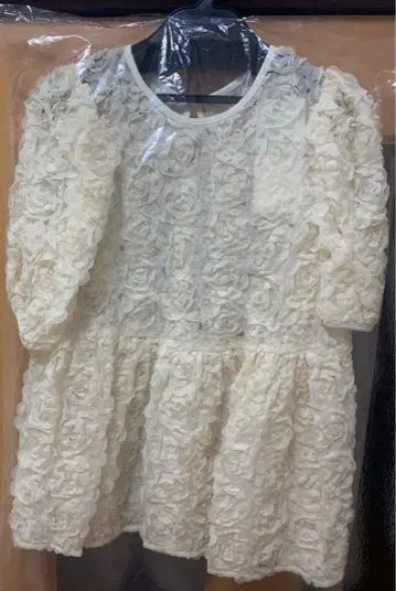 ORGUE 플라워 튤 블라우스