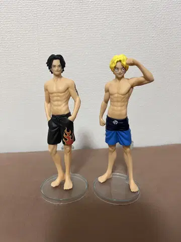 원피스 에이스 사보 피규어 세트