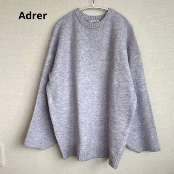 아들러 극상 퍼머시 니트 스웨터 긴팔 S