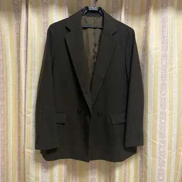 UNIQLO 하운드투스 체크 패턴 자켓