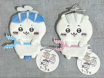 [ 미사용 새상품 ] 치이카와 (먼작귀) 낚시릴 케이스 하치와레 2세트