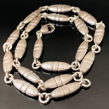 새상품급 조지 젠슨 목걸이 391 레네 문테 925 silver