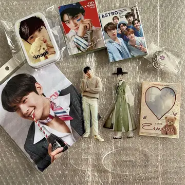 ASTRO 우누 차은우 아크릴 스탠드 메모장 세트