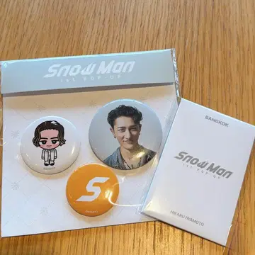 이와모토 테루 방콕 한정판 snowman popup 캔뱃지 트레이딩 카드