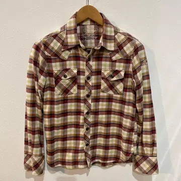 TMT 빅 홀리데이 체크 무늬 긴팔 셔츠