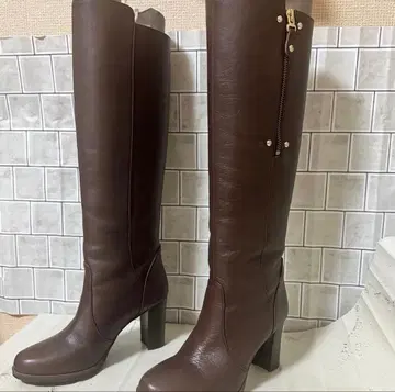 다이애나 가죽 롱 부츠 22.5