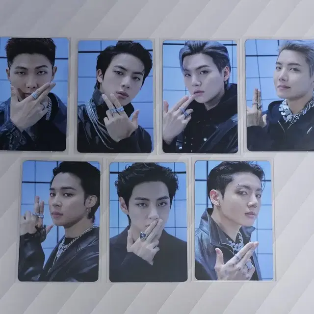 배송비 무료)방탄소년단 Proof 앨범 포토카드 7종 세트