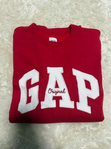 GAP 레드 맨투맨 M 사이즈