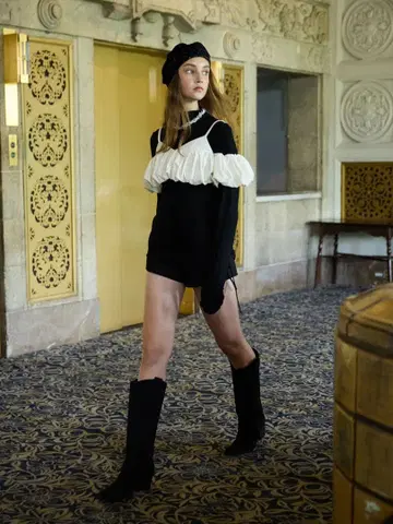 EIMY ISTOIRE * 글렌체크 숏 팬츠