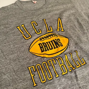 UCLA 풋볼 T셔츠 그레이 L 사이즈 현지 대학생협 구매품