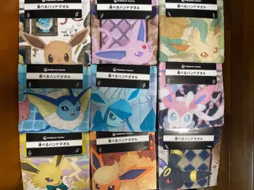 선택 가능한 핸드 타월 Eevee Collection 총 9종