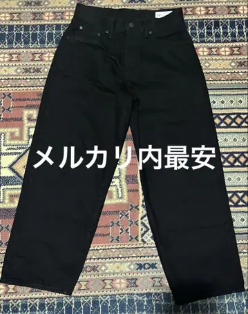 GAP 슈퍼 배기 데님 엑스트라 배기 데님 블랙 w28 L30