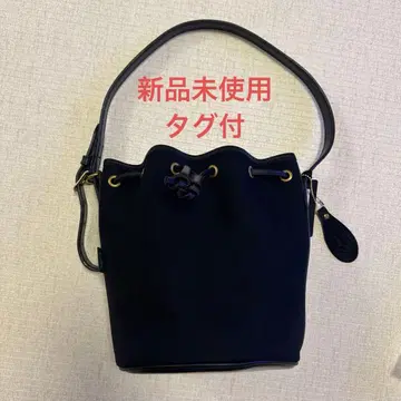 [ 단종 새상품! ] 브레디 숄더백 칼더 복조리 블랙 가죽