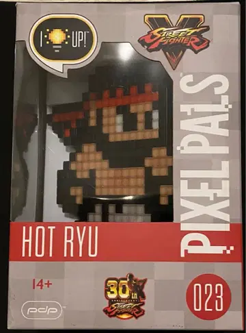 PIXEL PALS 스트리트 파이터 류 피규어 일본 미판매 레어