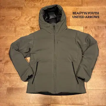 고품질/유나이티드 애로우즈/코마츠 마테레/다운 자켓/ALLIED