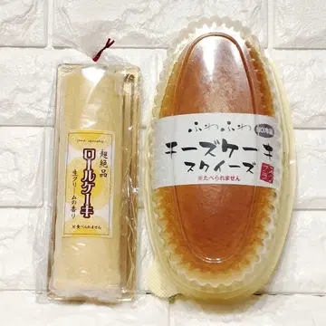 롤케이크 치즈케이크 스퀴즈