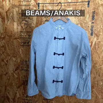 BEAMS 차이나 셔츠 데님