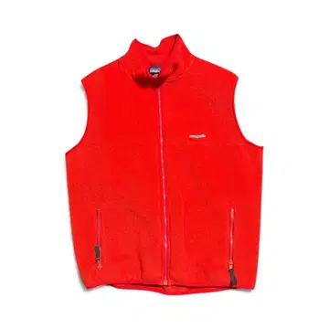 patagonia USA 플리스 베스트 신틸라 빨간색 미국제 구제 의류