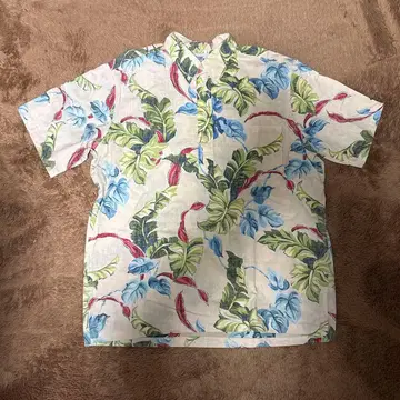 레인스푸너 하와이안 패턴 반팔 알로하 셔츠
