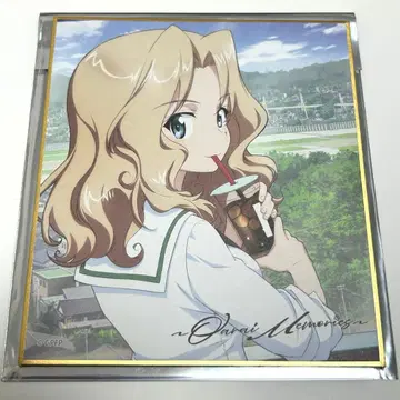 걸즈 & 판처 극장판 케이 트레이딩 미니 색지